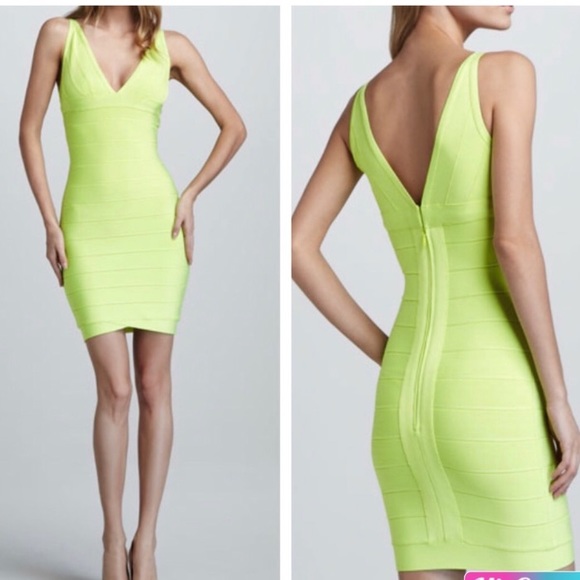 HERVE LEGER Dresses & Skirts - NWT HERVE LEGER Lauren Bandage Dress -SIZE SMALL